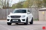 Mercedes-AMG ML63 on Vossen Wheels (CV3R) 2017 года